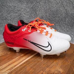 Nike Hyperdiamond 4 Elite Softball Cleats Red/White Women's 8.5 CZ5917-600 READ